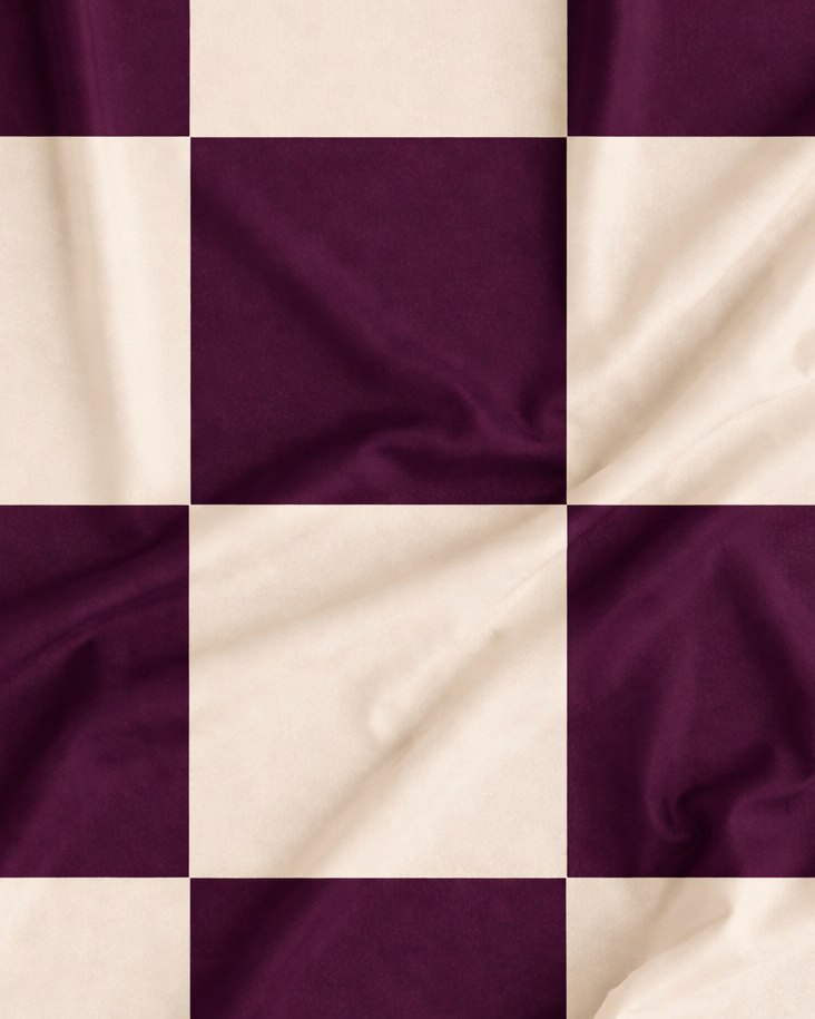 Bordeaux Plaid Pajamas