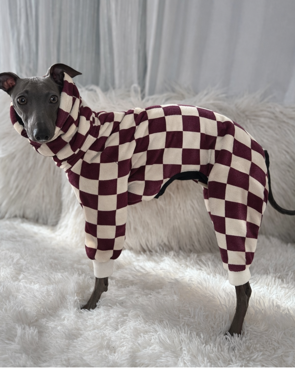 Bordeaux Plaid Pajamas