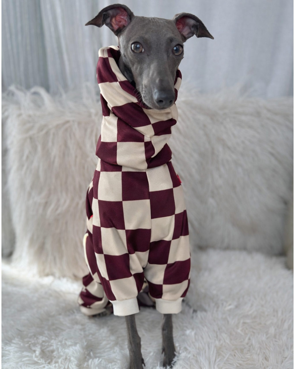 Bordeaux Plaid Pajamas