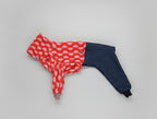 Geometric Polar and Denim Pet Pajamas