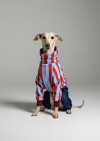 Stripes Polar and Denim Pet Pajamas (Cópia)
